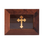 Λιβανοθήκη ξύλινη με γυάλινο παράθυρο 1 τεμ. - Image 3