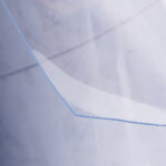 Ζελατίνα τραπεζιού ("τραπεζομάντηλο") από διαφανές PVC 80 γραμμές