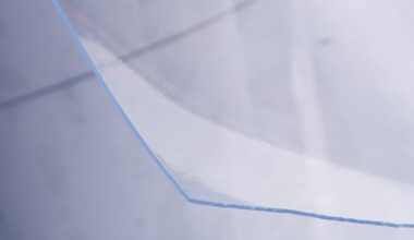 Ζελατίνα τραπεζιού ("τραπεζομάντηλο") από διαφανές PVC 80 γραμμές