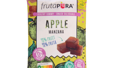 Ζελεδάκια μήλο frutapura χωρίς ζάχαρη/γλουτένη 32 γρ.