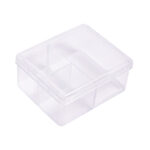 Κουτί πλαστικό με καπάκι 3 θέσεων "κασετίνα" 20 τεμ.