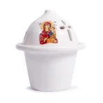 Καντήλι πήλινο βαθύ Παναγία 1 τεμ. (38602) - Image 8