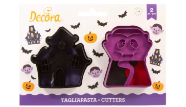 Κουπάτ πλαστικό Decora Βρυκόλακας και Στοιχειωμένο Σπίτι 2 τεμ. (018.26.056)