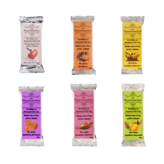 Μπάρα πρωτεΐνης 30% χωρίς ζάχαρη Το Ποικιλοπωλείο 65 γρ.