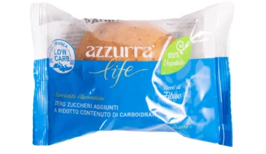 Azzurra ψωμάκι για σάντουιτς/burger με φυτικές ίνες και χαμηλούς υδατάνθρακες 40 γρ.